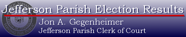 Jefferson Parish Election Results